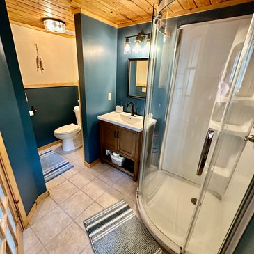 Shamineau Lake Escape full bathroom remodel