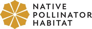 Native pollinator habitat logo
