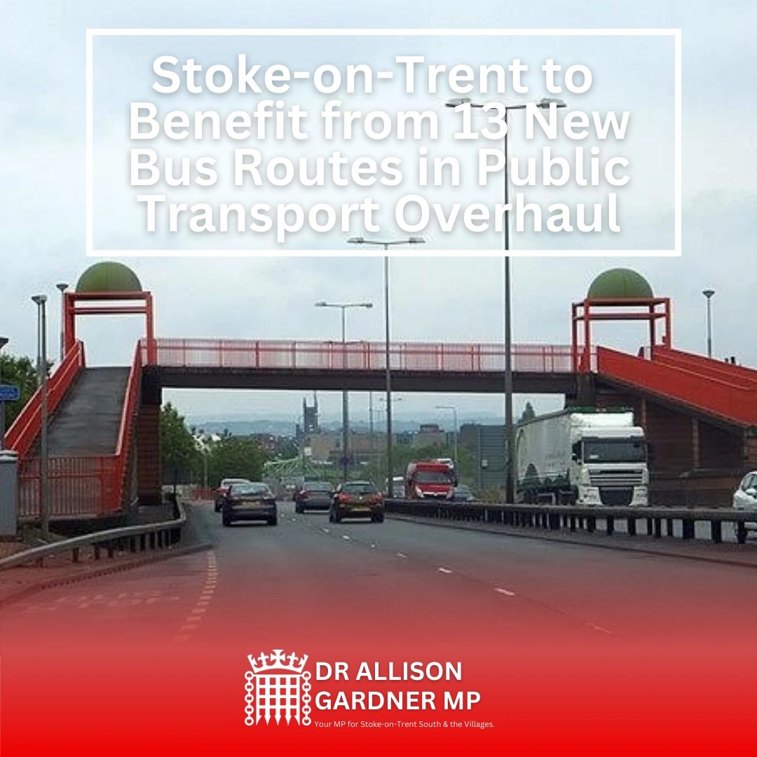 £20 Million Boost for Buses in Stoke-on-Trent and Staffordshire