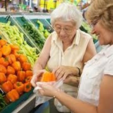 Helping with Grocery Shopping!
