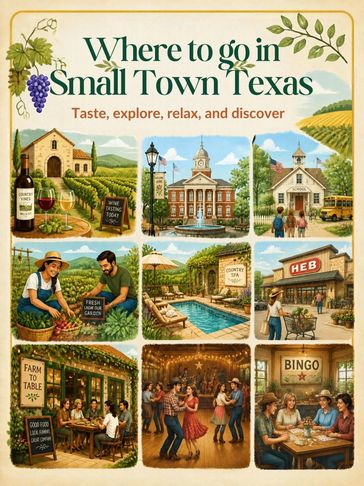 Scenes of life in small town Texas