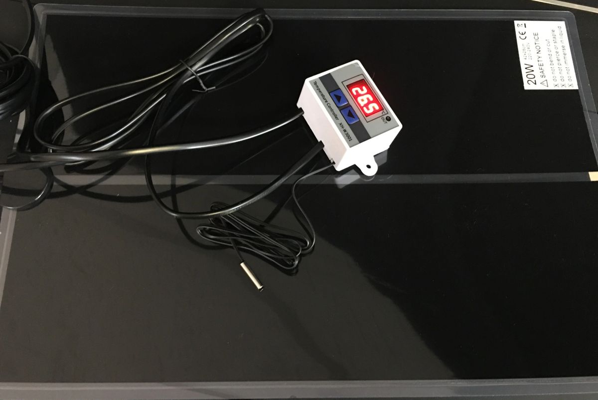 Thermostatically controlled HeatMat w/Thermostat 720watt