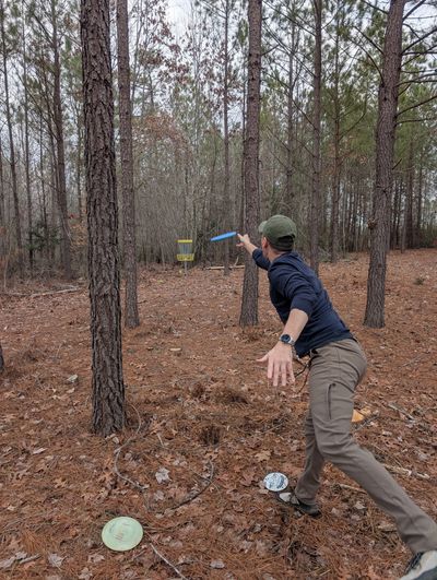 Disc golf at Heavy and Fancy Disc Golf Course