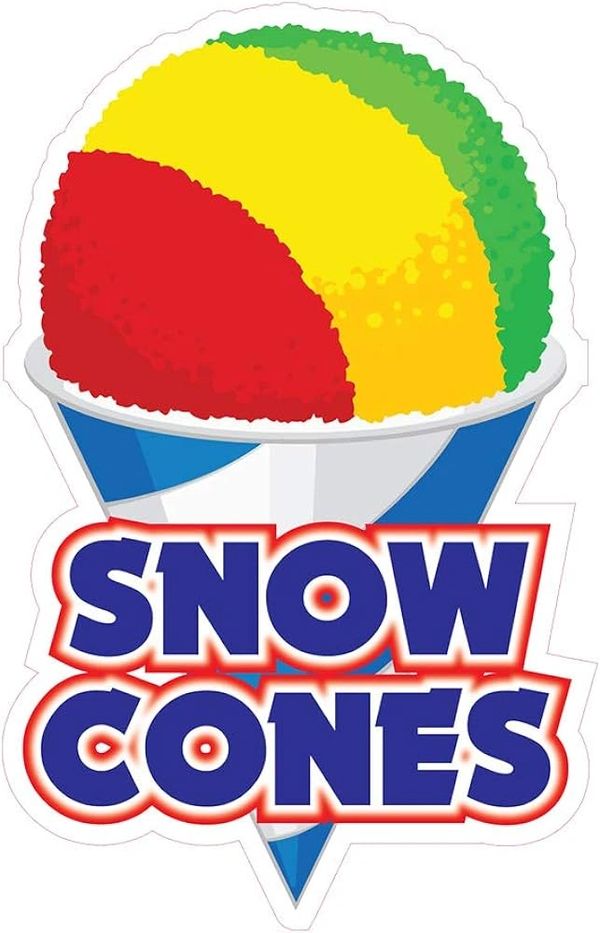 We offer snow cones & Snow Cups along with many other Blue Bunny Ice Cream's!