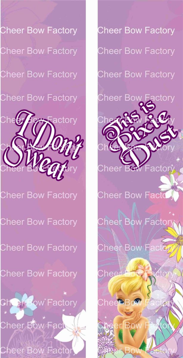 I Don't Sweat this is Pixie Dust Cheer Bow Graphic Download