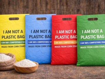 100% biodegradable packing supporting green and clean future