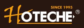 Logo of HotEche, established since 1995, with stylized text on a dark background.