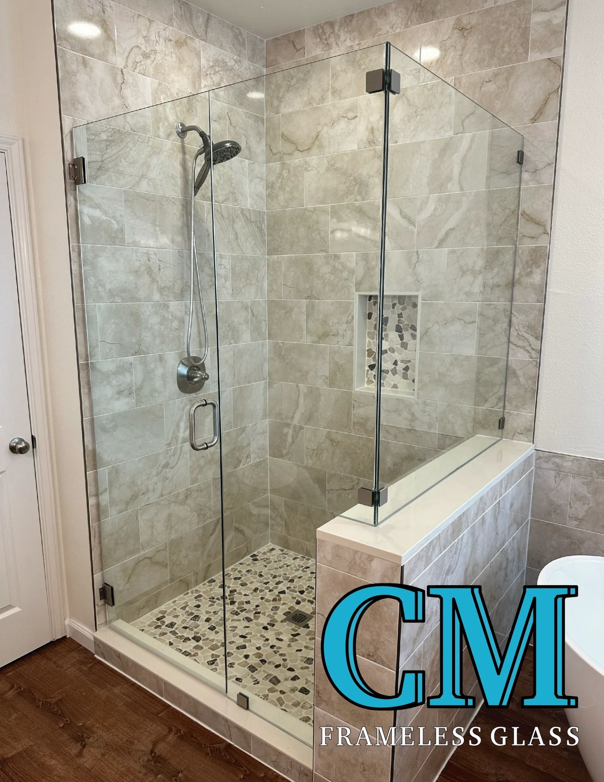 CM Frameless Glass - Frameless Shower Doors, Custom Shower Glass
