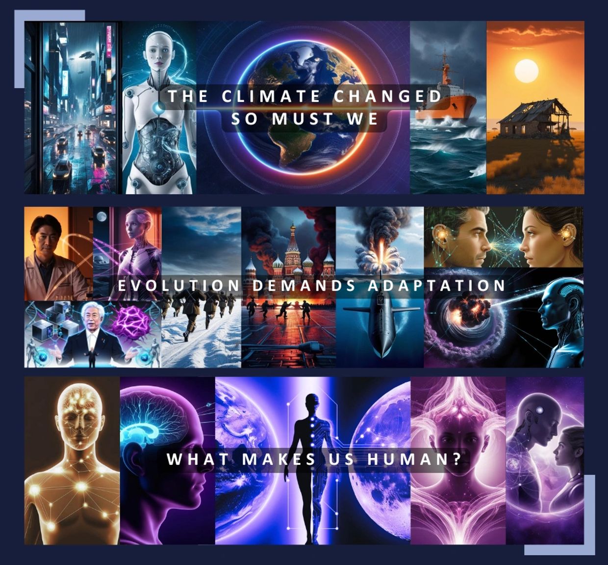 Hard Science Fiction Thriller Series Themes and Book Subtitles
