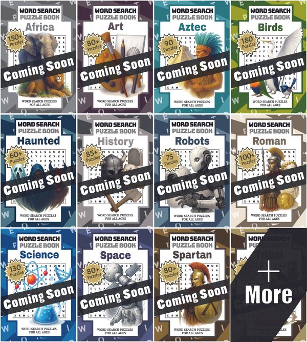 Coming Soon to amazon.com/author/vividpixelzpuzzlebooks