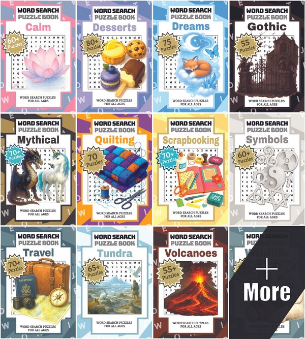 Available Now at amazon.com/author/vividpixelzpuzzlebooks