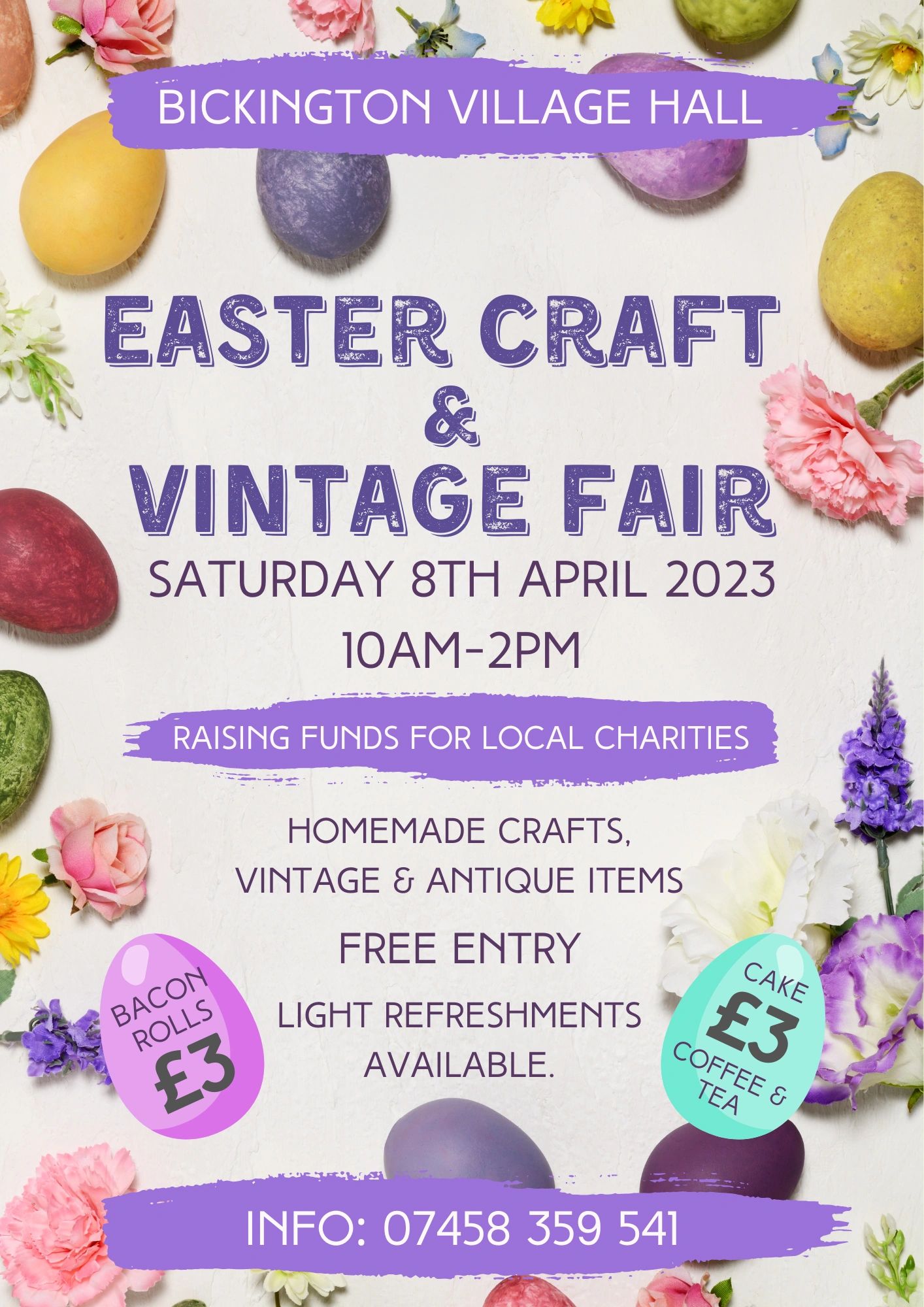 HUGE SUCCESS FOR BICKINGTON’S INAUGURAL EASTER FAIR!