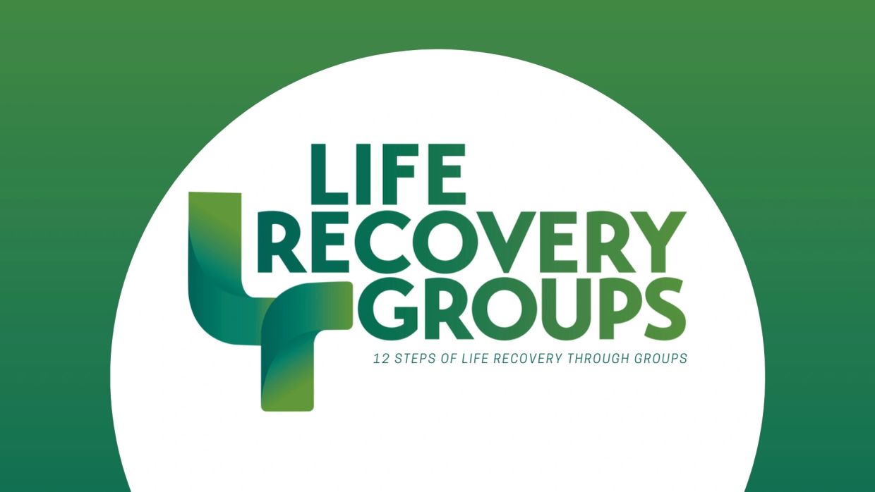 Logo for Life Recovery Groups and their 12-step program.