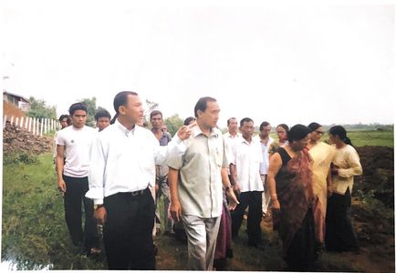 General Secretary Nahakpam Babulin & then Minister of Arts & Culture ,Govt. of Manipur Dr.M. Nara Si