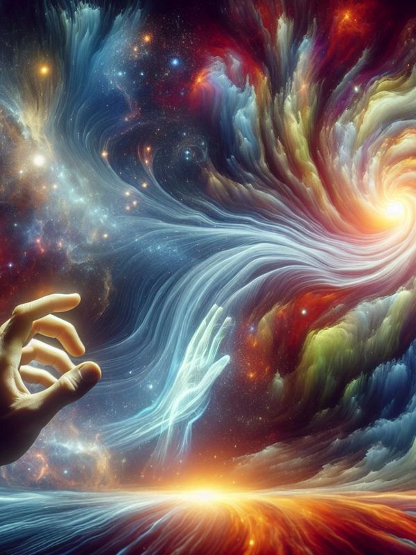 "In the flow of universal energy, we find the power to heal and transform our lives