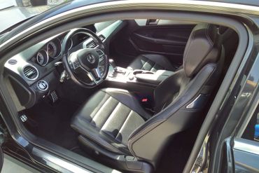 Mercedes interior detail