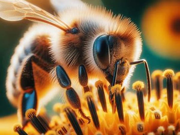 WHAT DO BEES EAT
