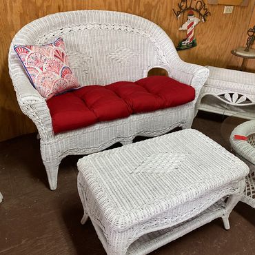 NEW AND VINTAGE WICKER