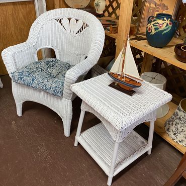 NEW AND VINTAGE WICKER
