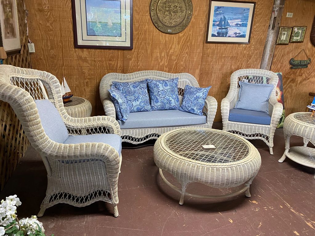 NEW AND VINTAGE WICKER