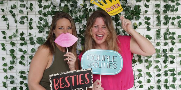 Friends posing for a photo