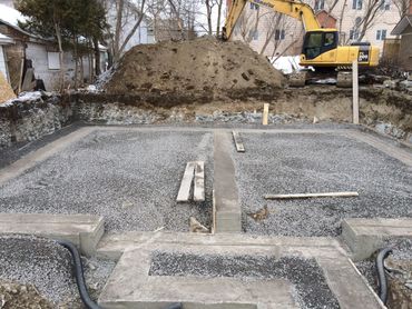 Ready for the foundation walls