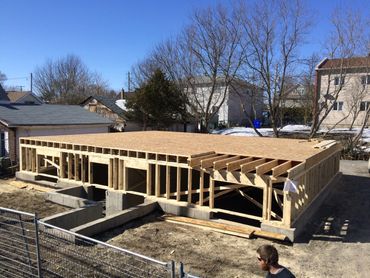 framing begins