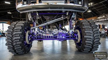 Fully Custom 28" Lift Kit on a 2008 F250 6.4L 