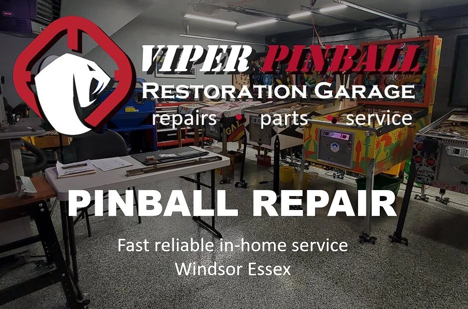 Viper Pinball Restoration Garage - Pinball, Restoration