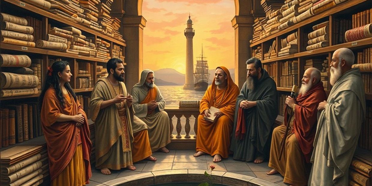 Biblioteca de Alejandría. Discusiones y divulgación teosófica.