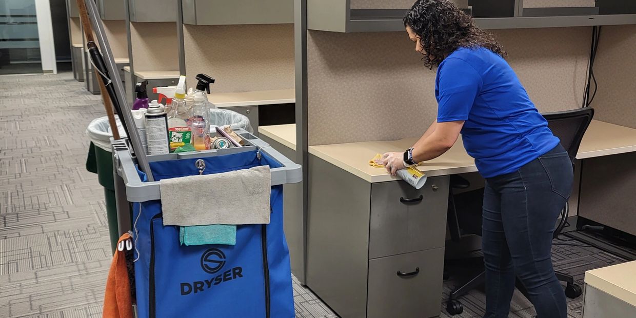 Janitorial Cleaning Cart