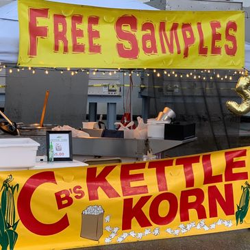 Kettle Korn Event Set-Up