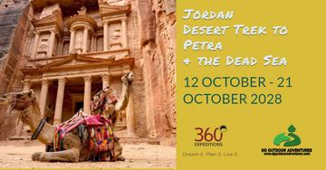 Jordan Desert Trek to Petra and the Dead Sea Expedition