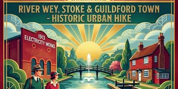 River Wey, Stoke, Stoke Park, Hike