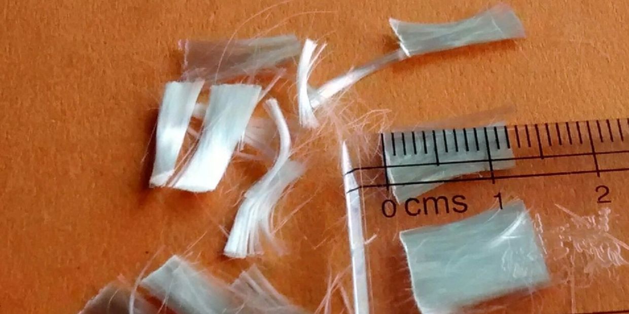 CETEX 12mm virgin PP fiber for plaster, waterproofing & crack control. Best wholesale price in India