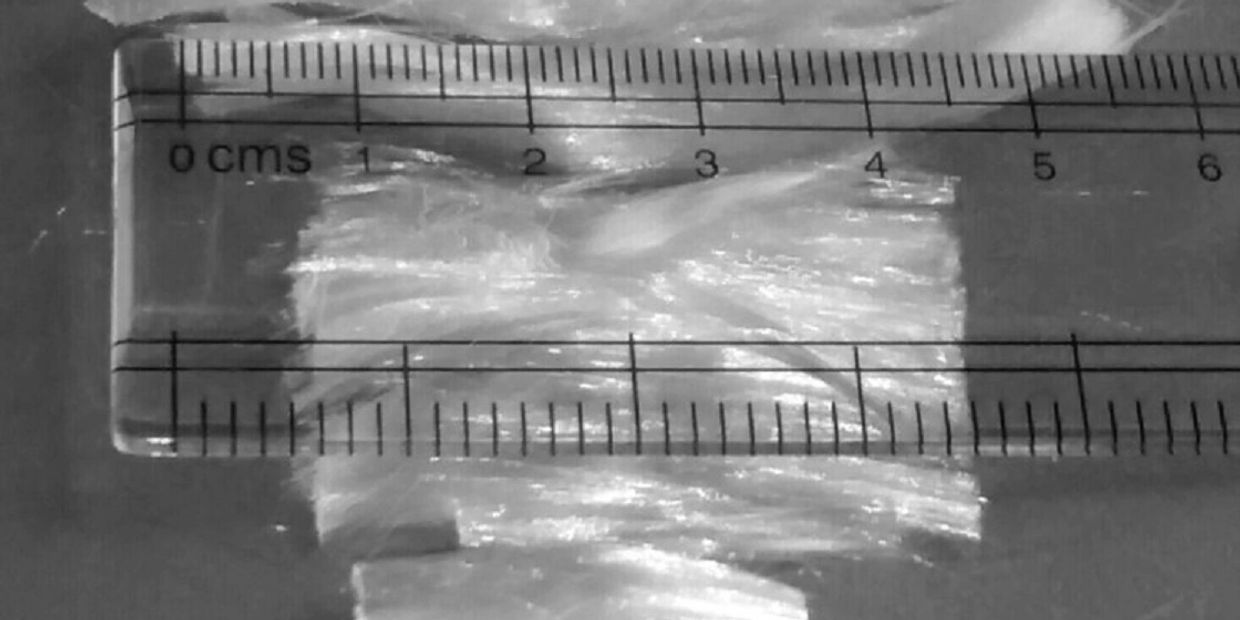 CETEX graded 24-50mm structural polypropylene fiber blend for heavy load bearing  concrete structure