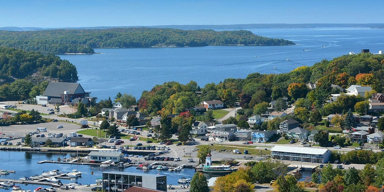 Parry Sound harbour downtown stockey centre island queen mortgage 