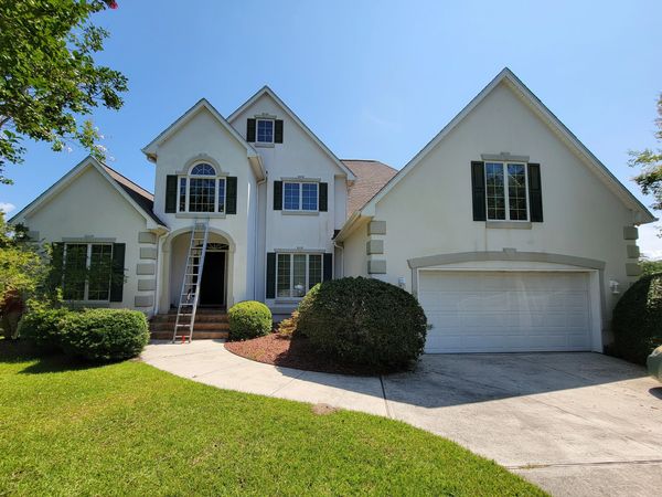 Visual inspection of stucco