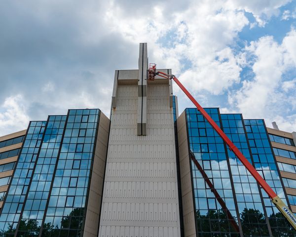 Commercial stucco project