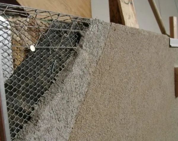 Stucco texture detail