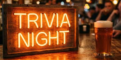 Trivia night at the bar