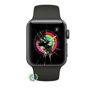 Apple Watch trasig skärm. Apple Watch sprucken skärm. Laga Apple Watch. Originalskärm apple watch