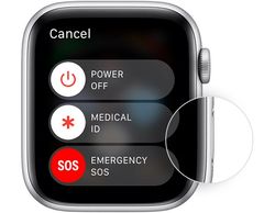 Strömknappen fungerar inte på Apple watch. Byta strömknappen. Original. Reparera apple watch knapp