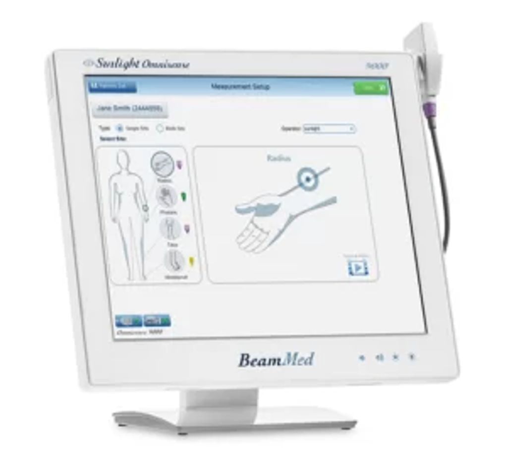 The Sunlight Omnisense™ 9000 Quantitative Ultrasound Bone Sonometer 