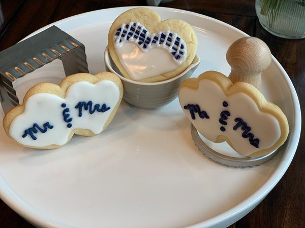 Decorated sugar cookies 
