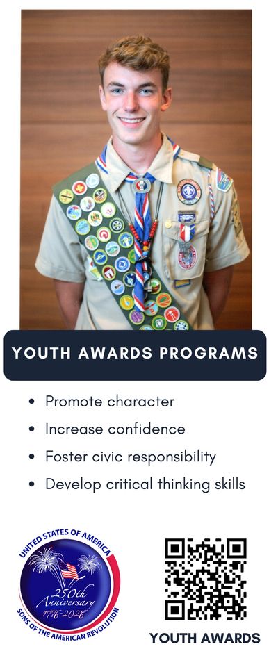 Youth awards promote character, confidence, civic responsibility, and critical thinking skills.