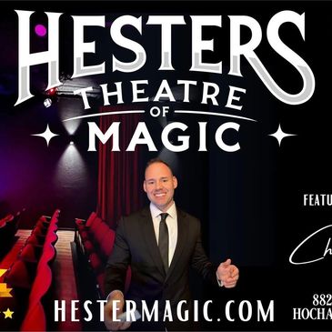 Hester’s Theatre of Magic. Family fun for all ages. Magic Show in Hochatown. Hochamagic.