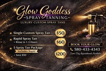 Glow Goddess Spray Tanning. Quick Tanning. Glow Tan. Do you have an event coming up and need a tan?