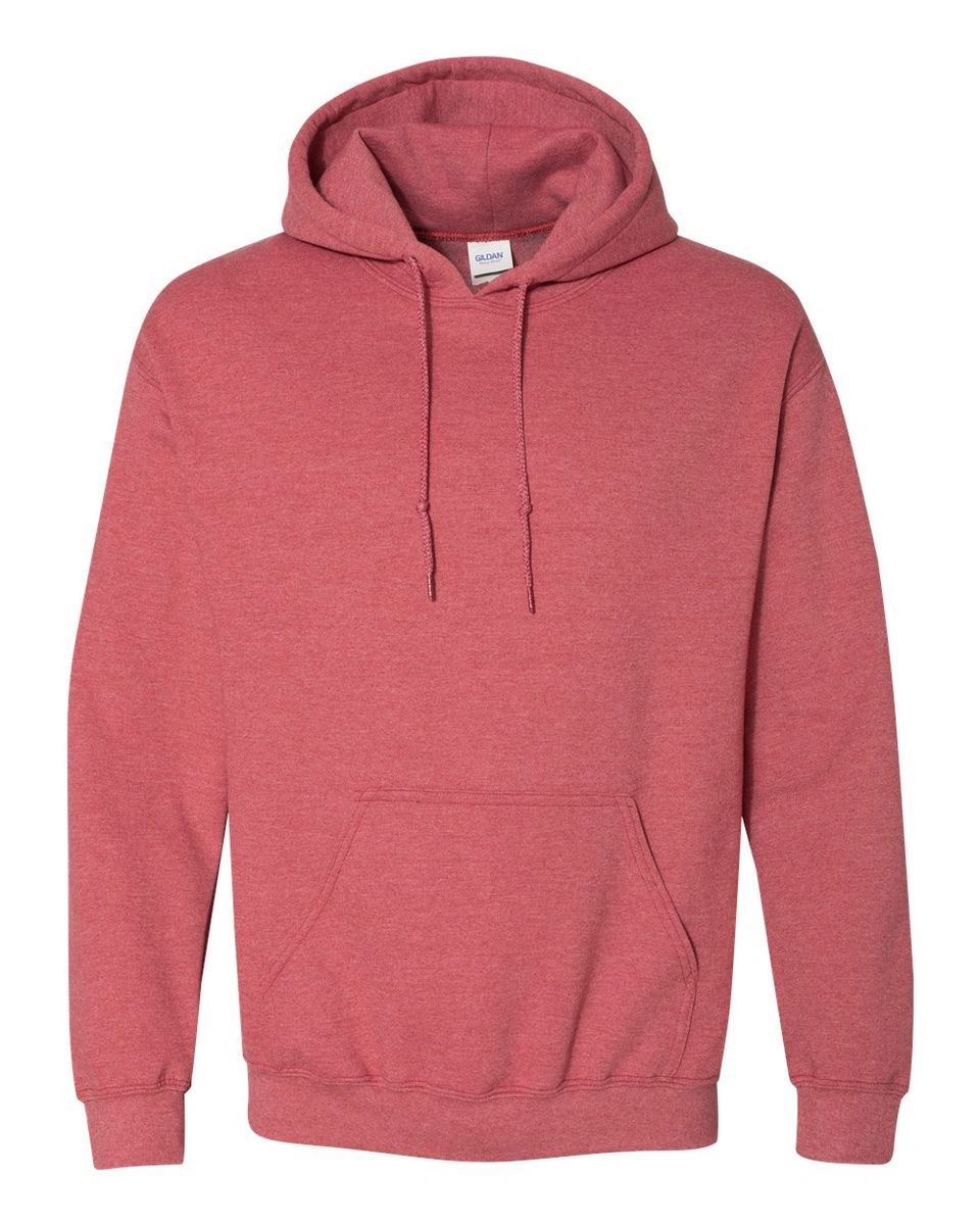 Heather Red Pullover Hoodie