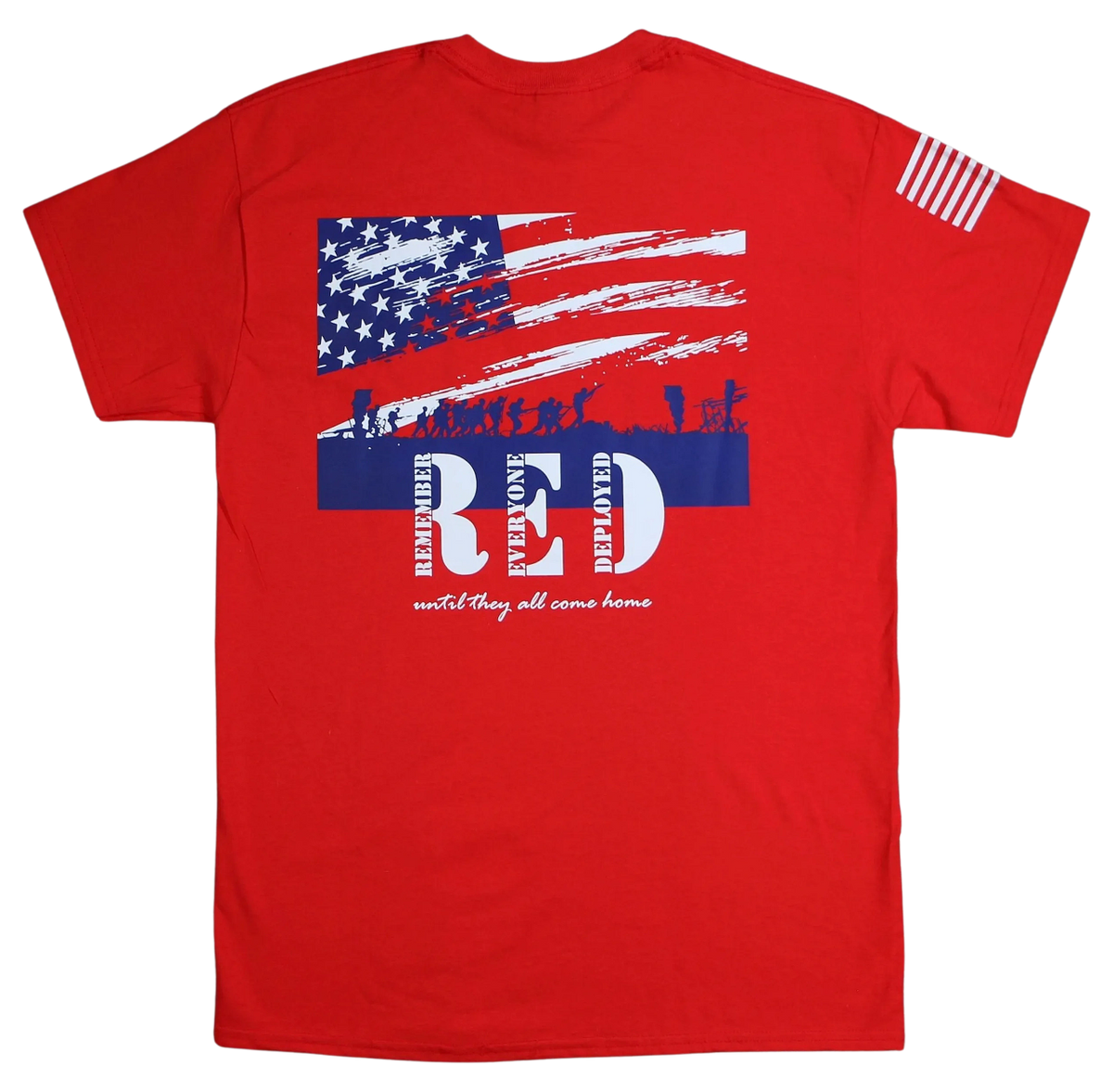 university red t shirt